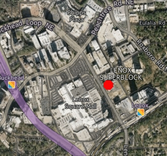Map of DentFirst Lenox