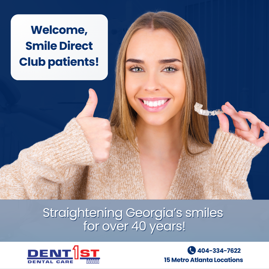 All Smile Direct Club Patients! DentFirst Dental Care