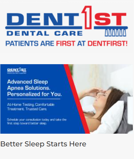 DentFirst Dental Care Expands Sleep Apnea Treatment with At-Home Testing and Oral Appliance Therapy 3 Dentfirst